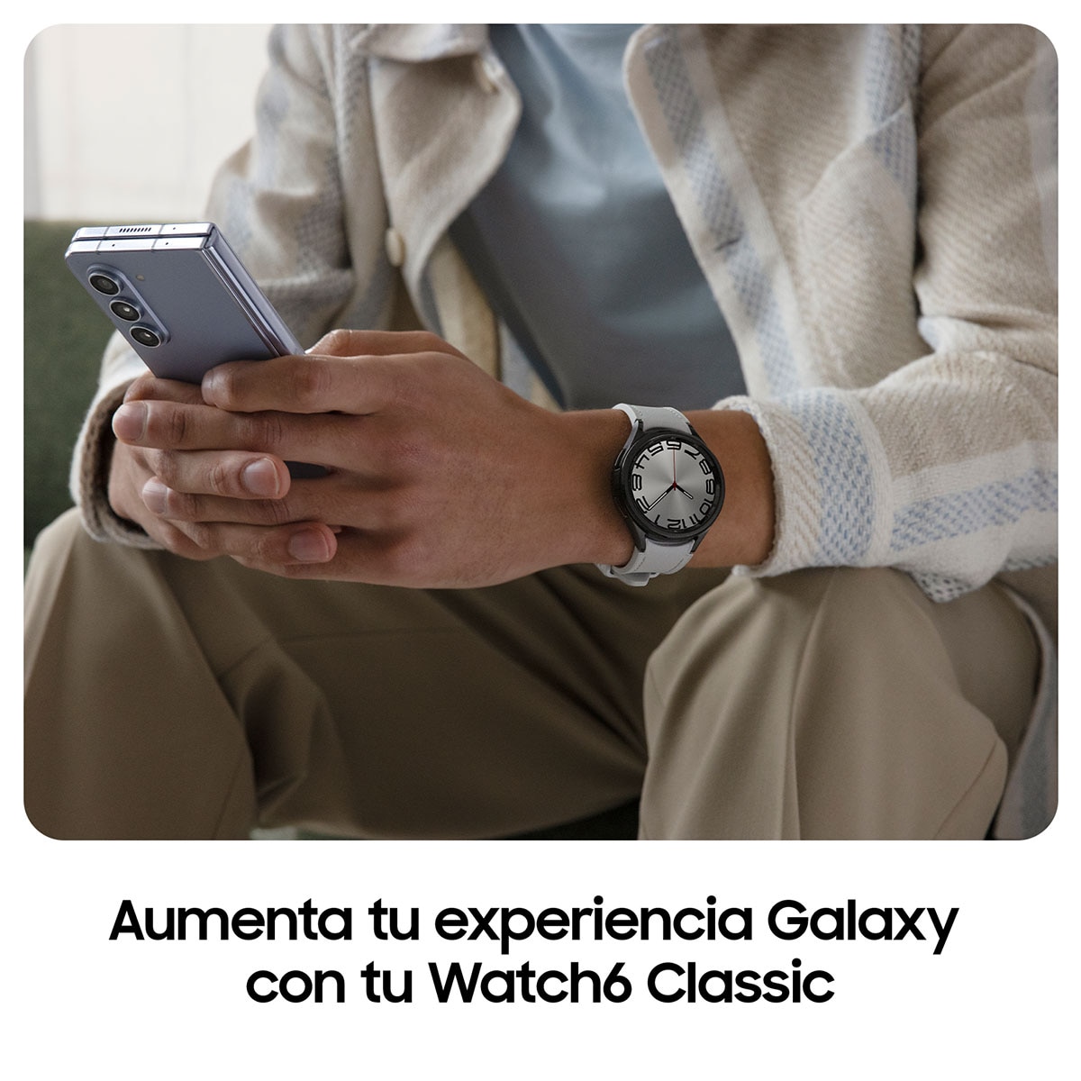Samsung Galaxy Watch6 Classic 43mm Bluetooth Smartwatch (Reacondicionado Grado C) - Negro Negro-6