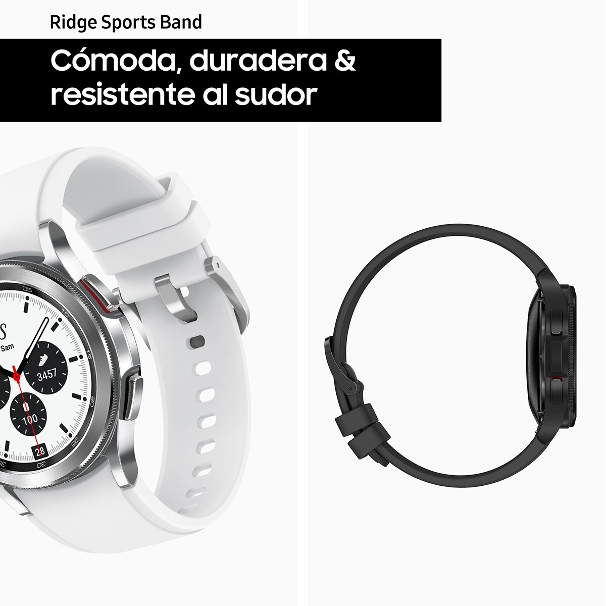 Samsung Galaxy Watch4 Classic Bluetooth 46 mm Smartwatch (Reacondicionado Grado C) - Plata Plata-7