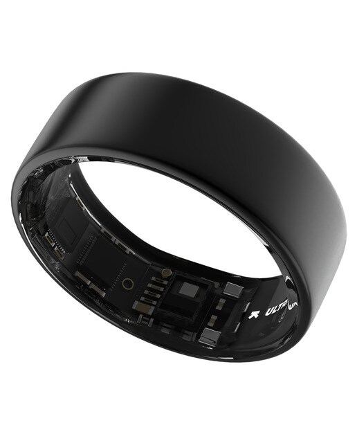 Ultrahuman - Anillo inteligente Ultrahuman Air Ring Gris oscuro mate (Reacondicionado Grado A).