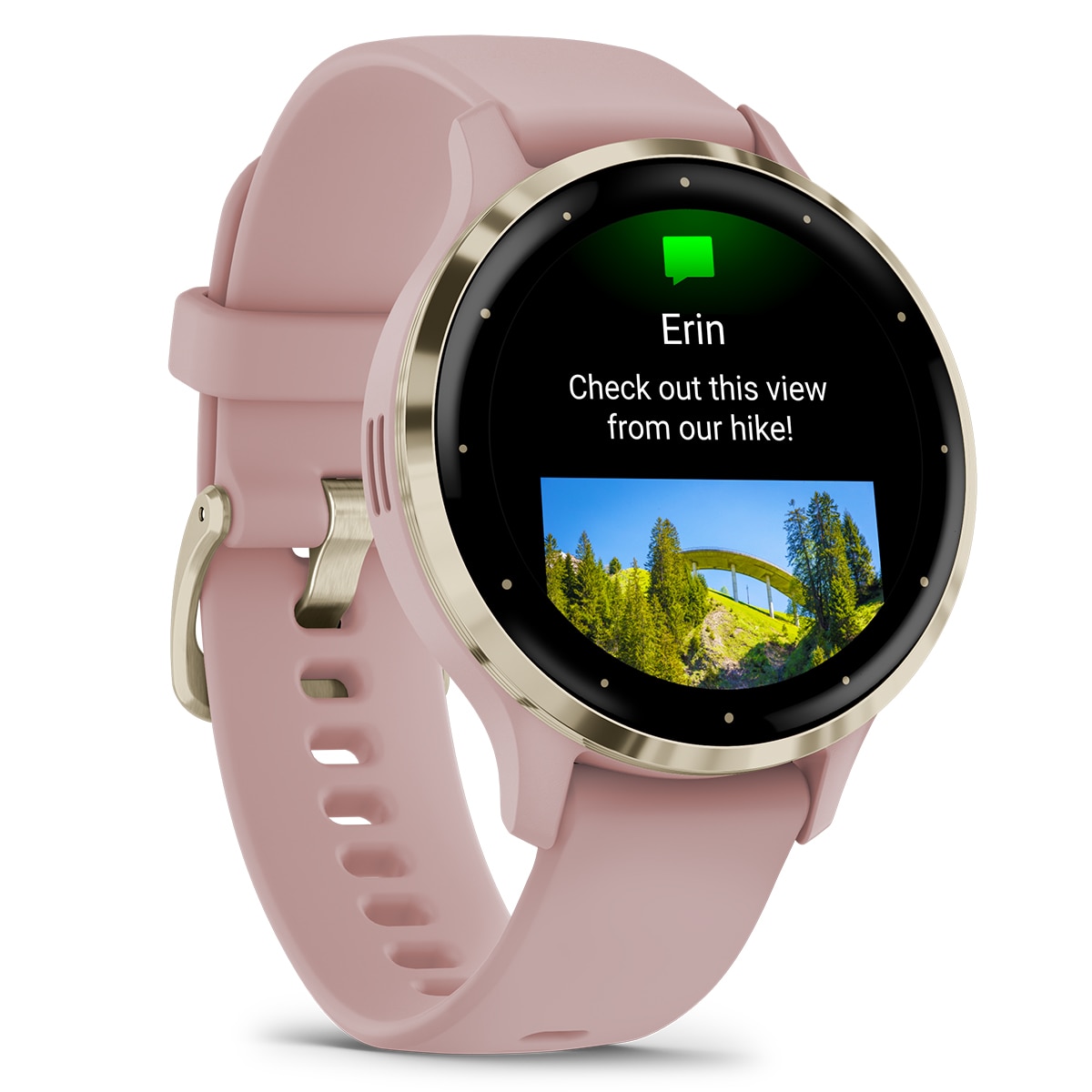 Garmin - Garmin Venu 3S rosa (41mm) Smartwatch (Reacondicionado Grado A).