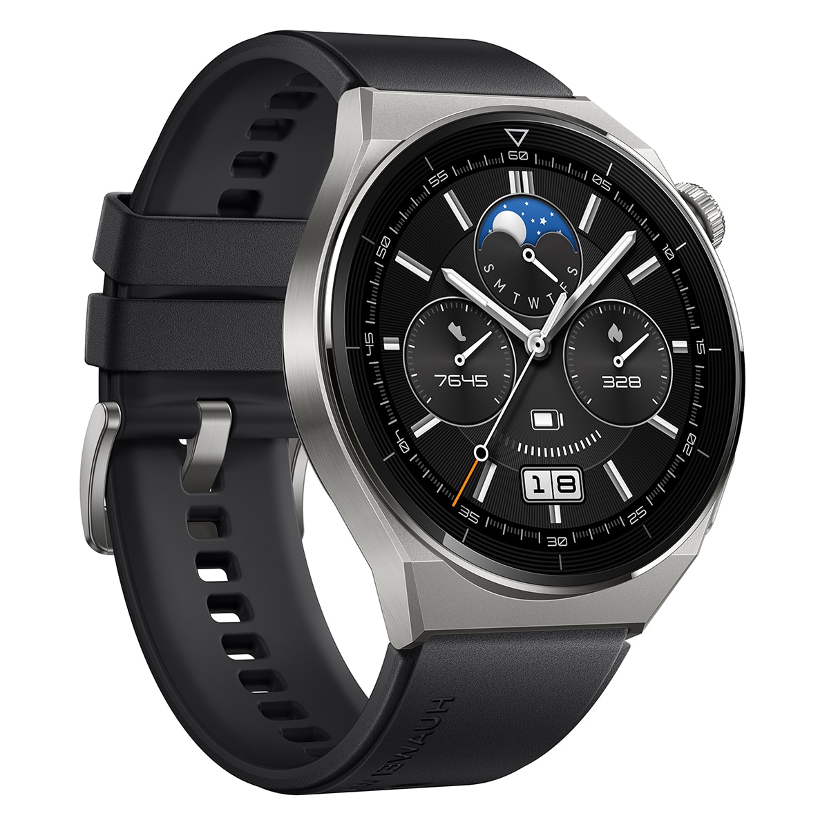 Smartwatch Huawei GT3 Pro 46mm Sport Black (Reacondicionado Grado A) - Negro · El Corte Inglés — oferta en El Corte Inglés