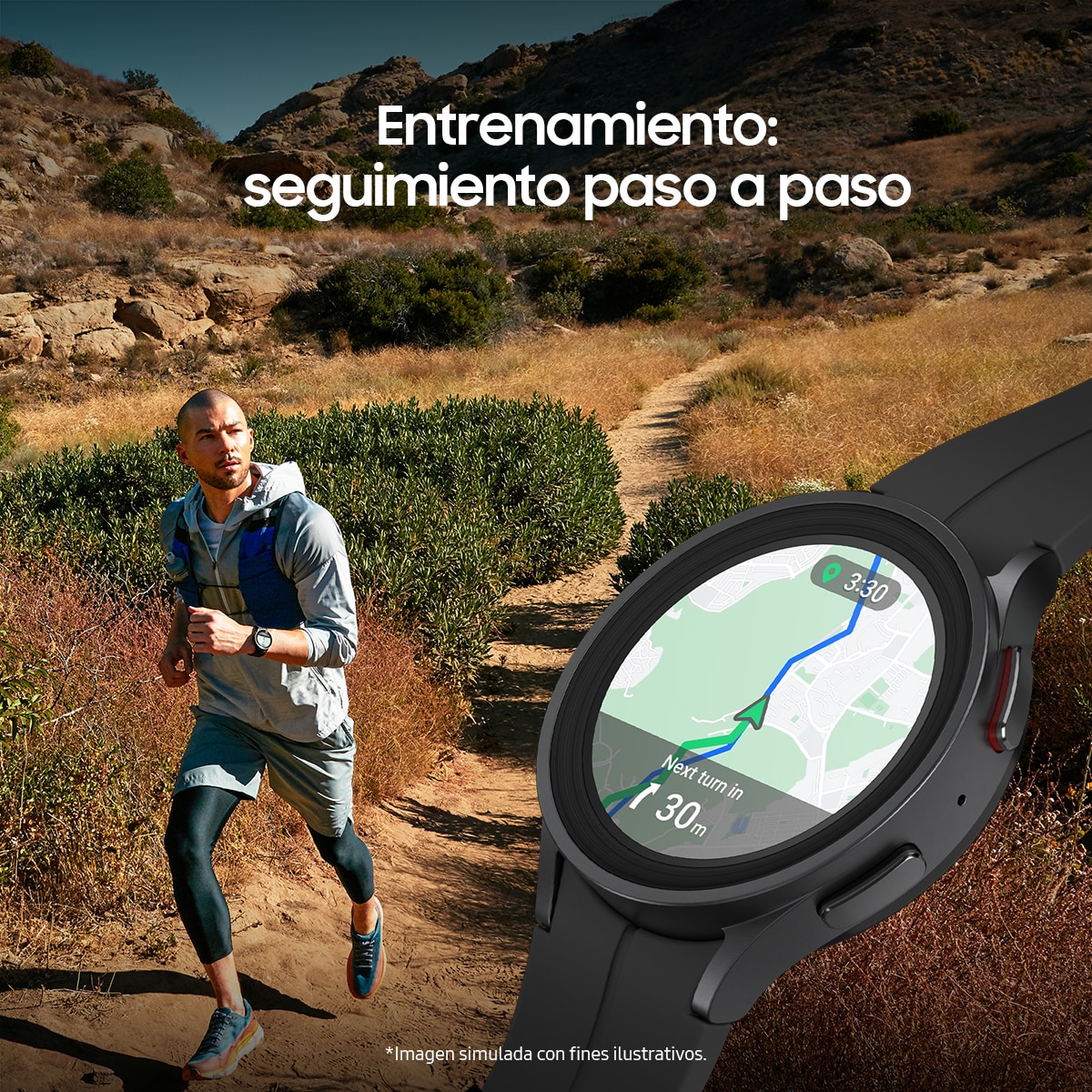 Samsung Galaxy Watch5 Pro 45mm Smartwatch (Reacondicionado Grado C) - Negro Negro-4