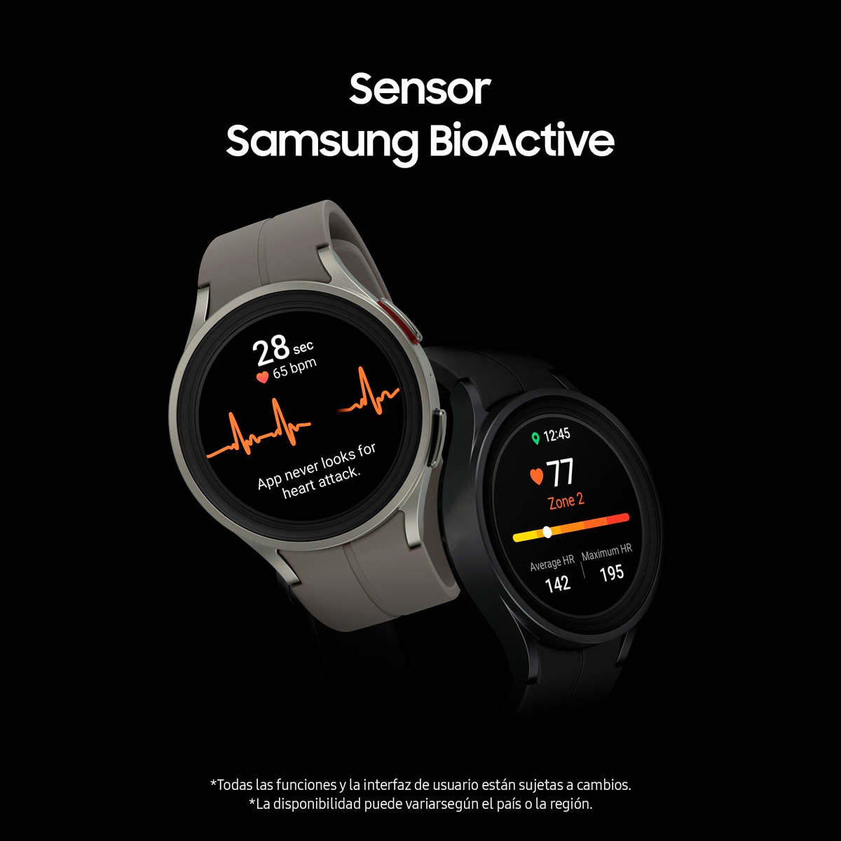 Samsung Galaxy Watch5 Pro 45mm Smartwatch (Reacondicionado Grado C) - Negro Negro-5