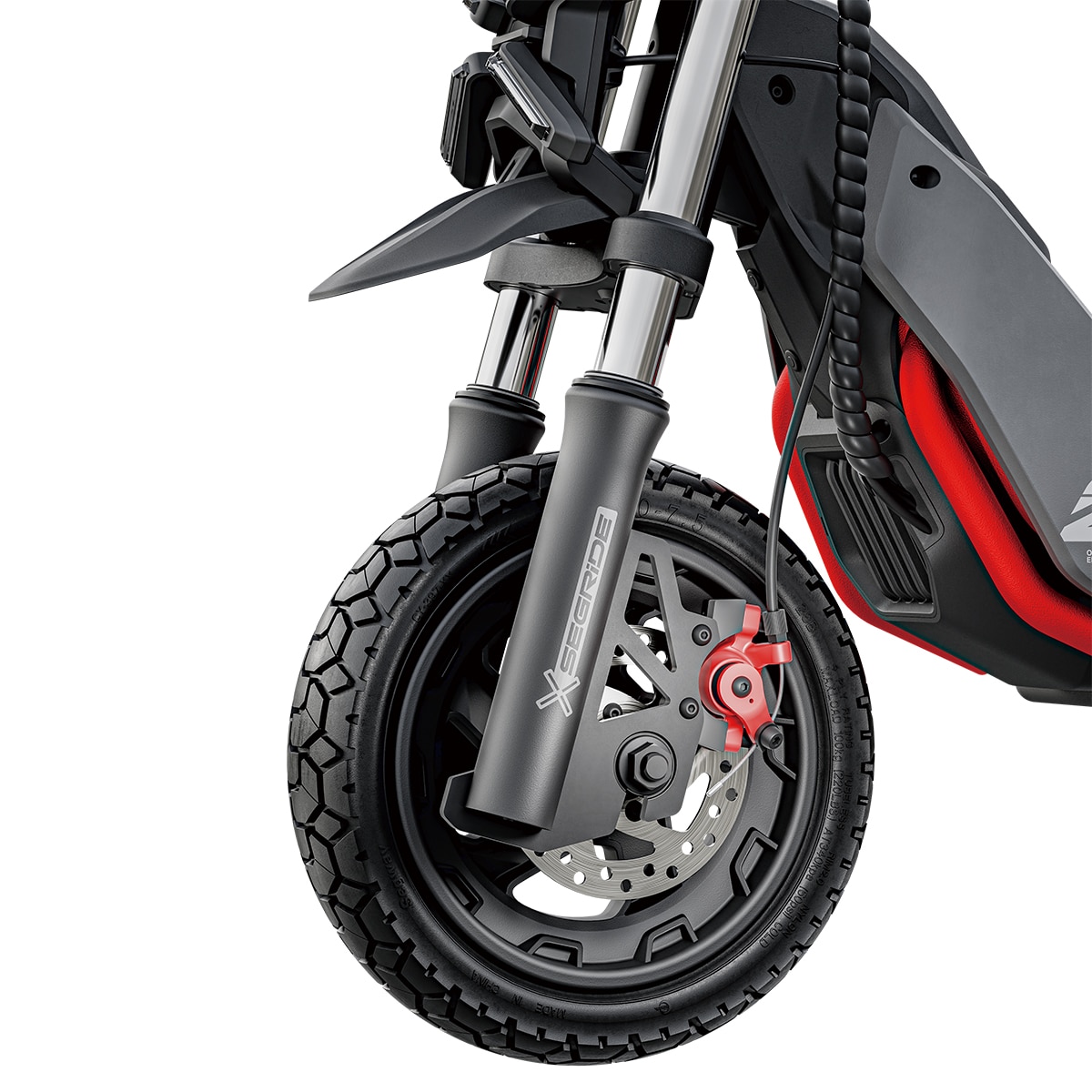 Patinete eléctrico Segway ZT3 PRO (Reacondicionado A estrenar) - Negro / Rojo Negro / Rojo-6