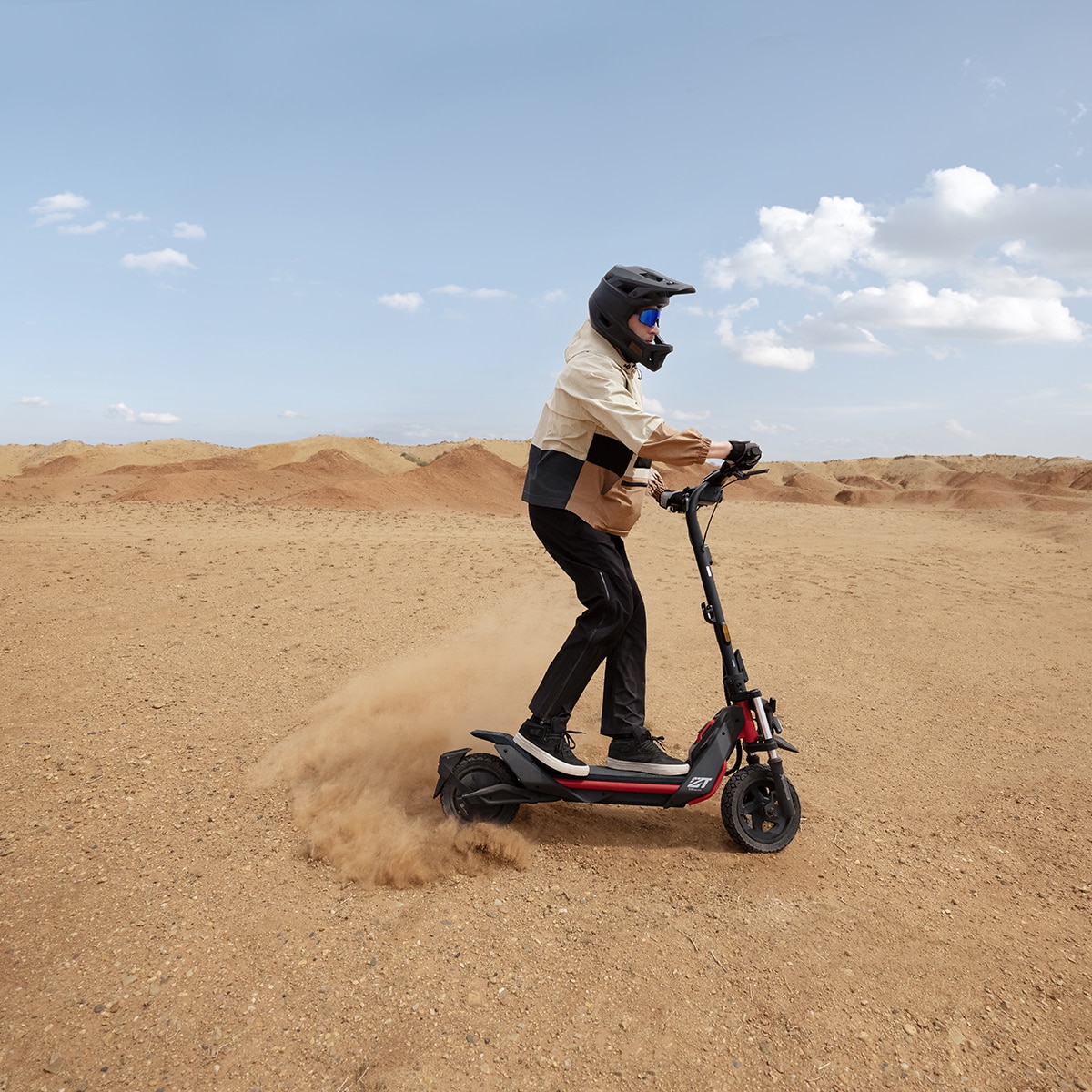 Patinete eléctrico Segway ZT3 PRO (Reacondicionado A estrenar) - Negro / Rojo Negro / Rojo-10