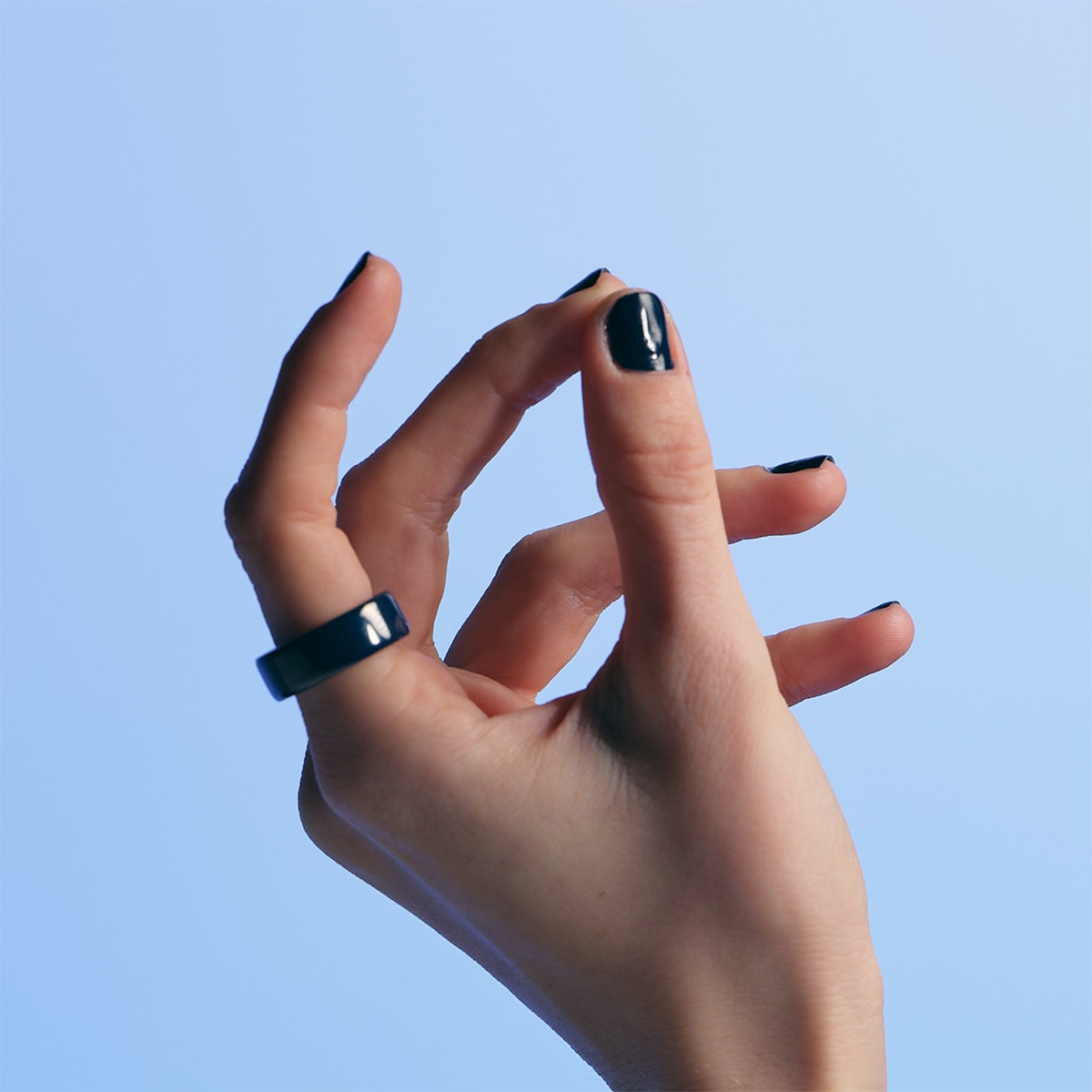Anillo inteligente Oura Ring Gen4 Ceramic Azul medianoche (Reacondicionado Grado A) - Azul Medianoche 6 Azul Medianoche-8
