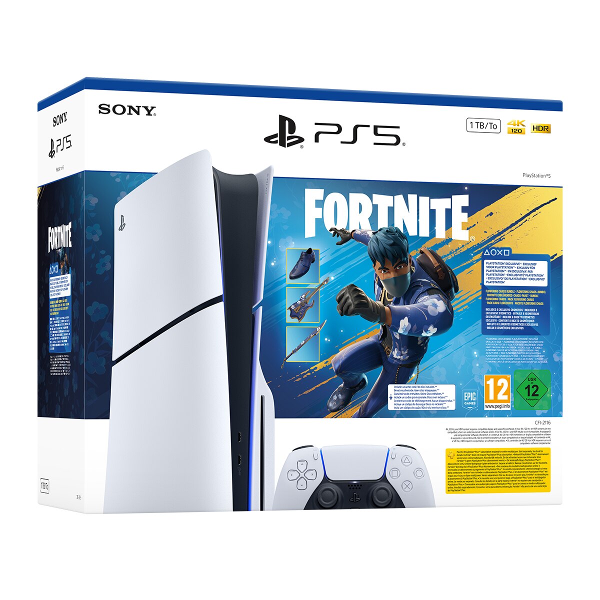 PlayStation 5 + Fornite Flowering Chaos (Digital) (Reacondicionado Grado A) · El Corte Inglés — oferta en El Corte Inglés