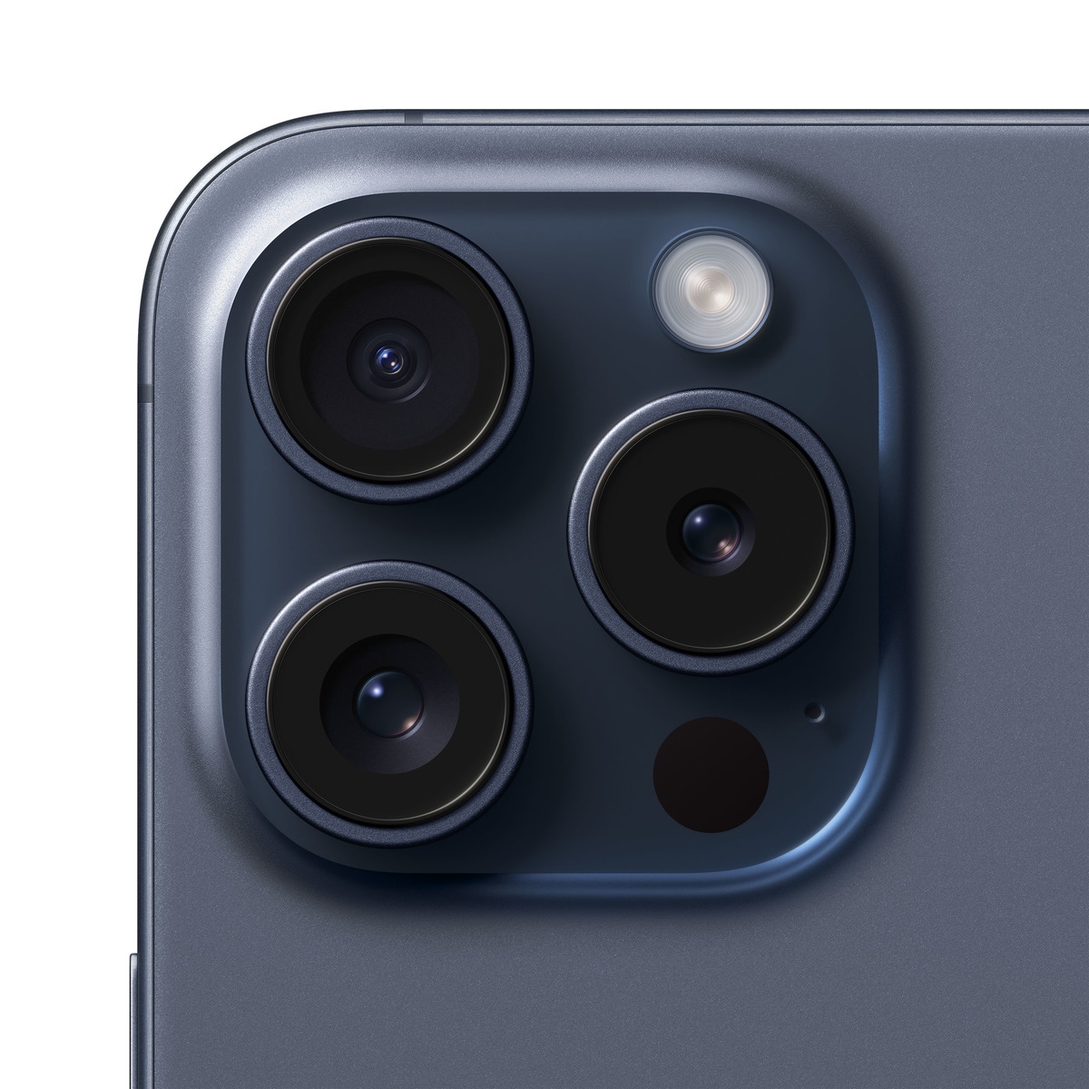 Apple iPhone 15 Pro móvil libre (Reacondicionado A estrenar) Azul / Titanio-5