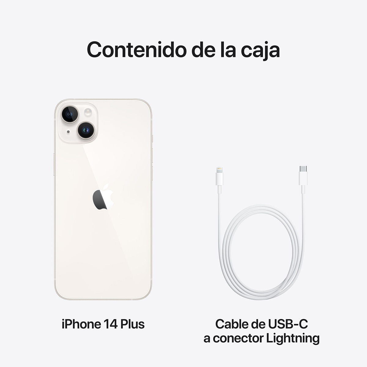 Apple iPhone 14 Plus móvil libre (Reacondicionado A estrenar) Blanco estrella-8
