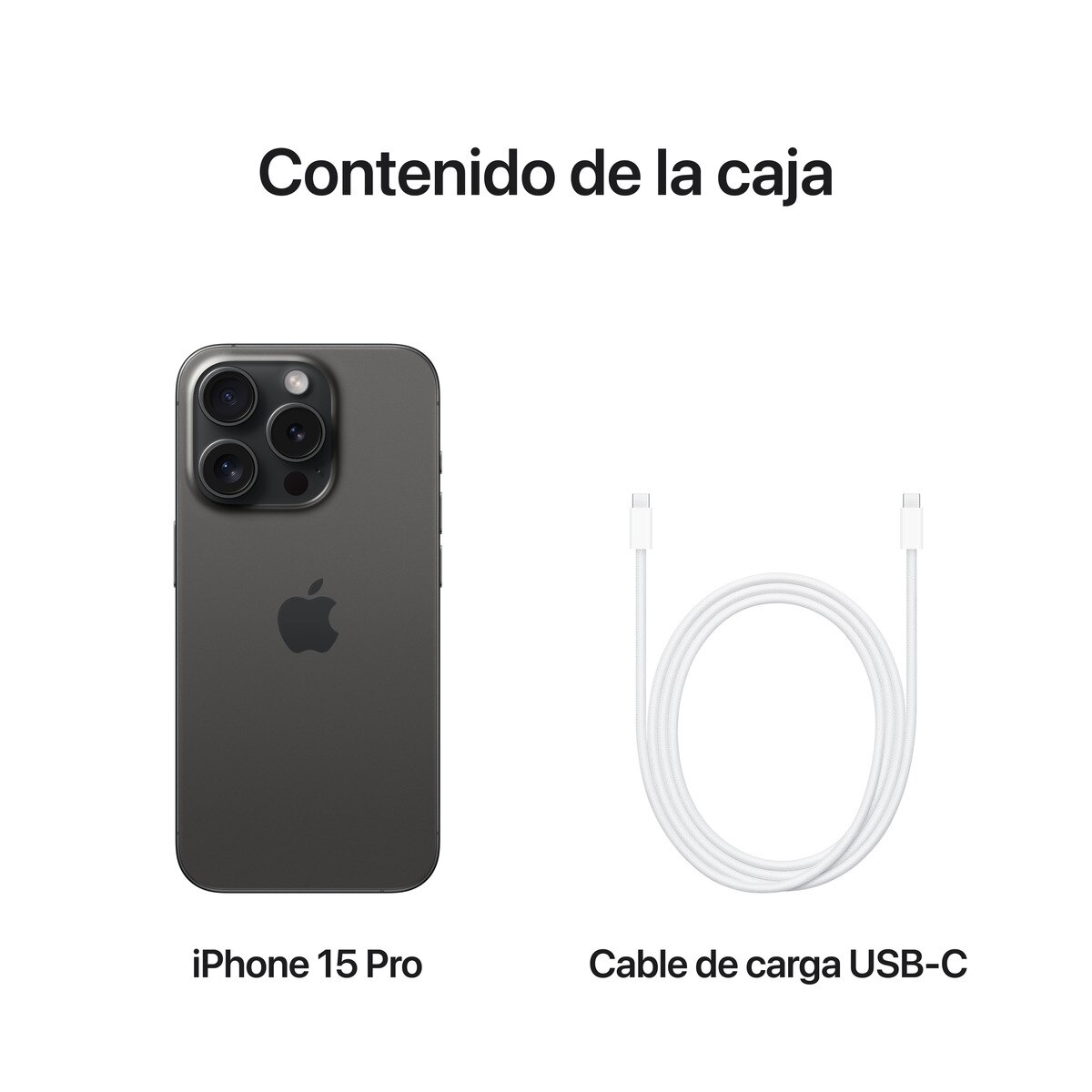 Apple iPhone 15 Pro móvil libre (Reacondicionado A estrenar) Negro