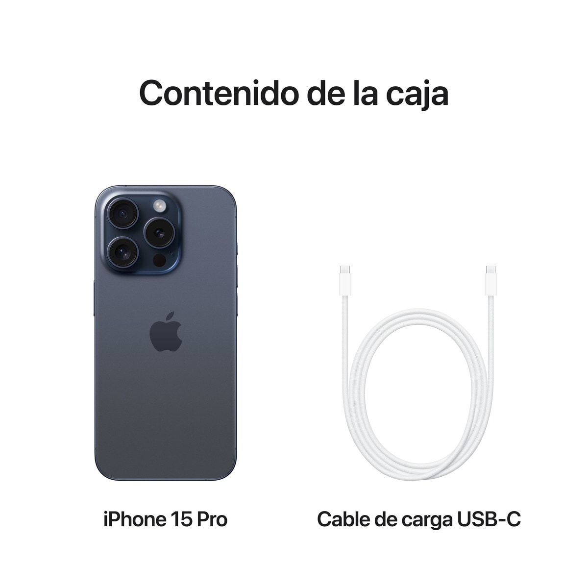 Apple iPhone 15 Pro móvil libre (Reacondicionado A estrenar) Azul / Titanio-8