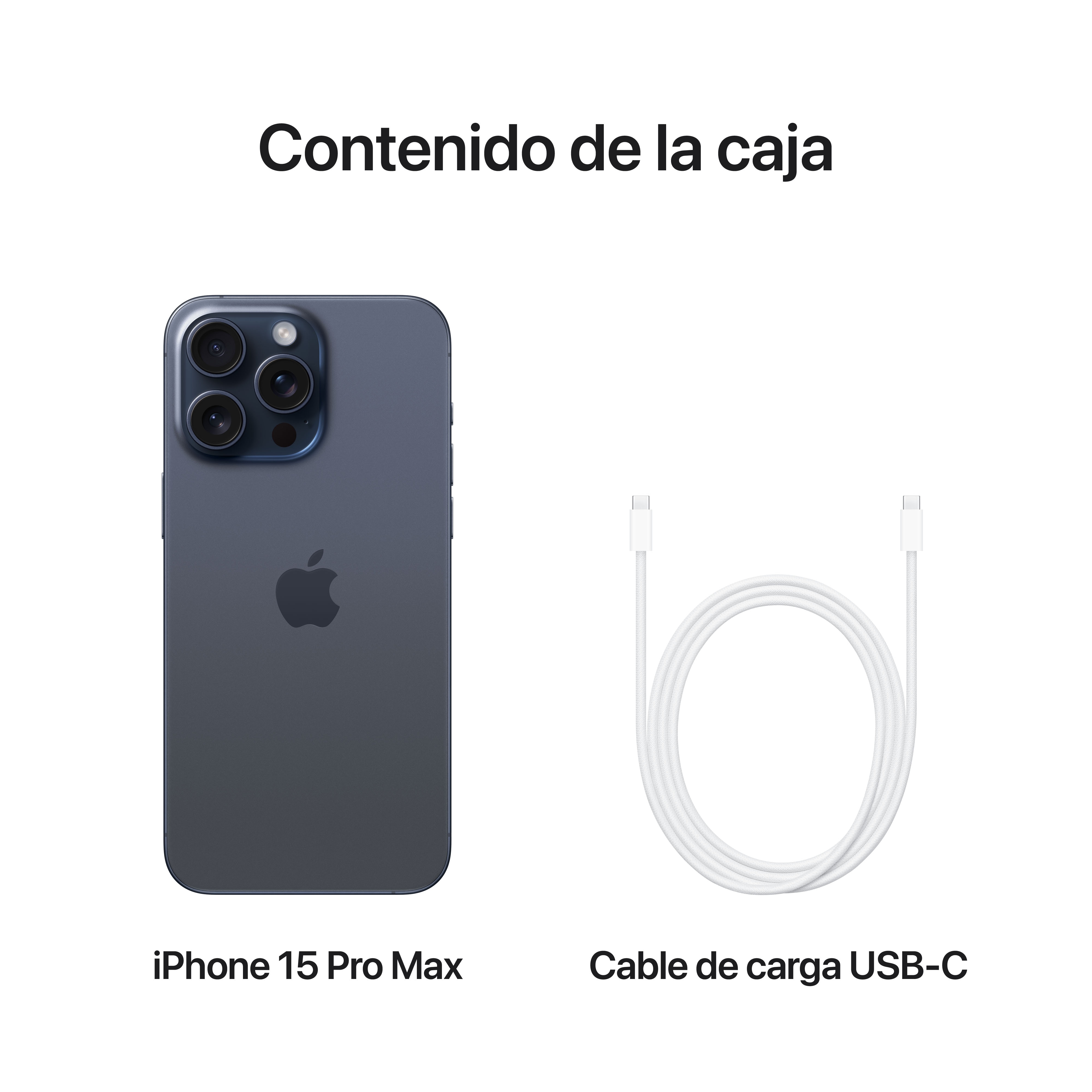 Apple iPhone 15 Pro Max móvil libre (Reacondicionado Grado A) - Azul / Titanio 256 GB Azul / Titanio-9