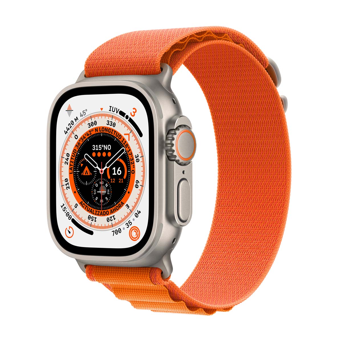 Apple Watch Ultra GPS + Cellular 49mm con caja de y correa Loop Alpine Naranja - Large (Reacondicionado Grado C) -… — oferta en El Corte Inglés