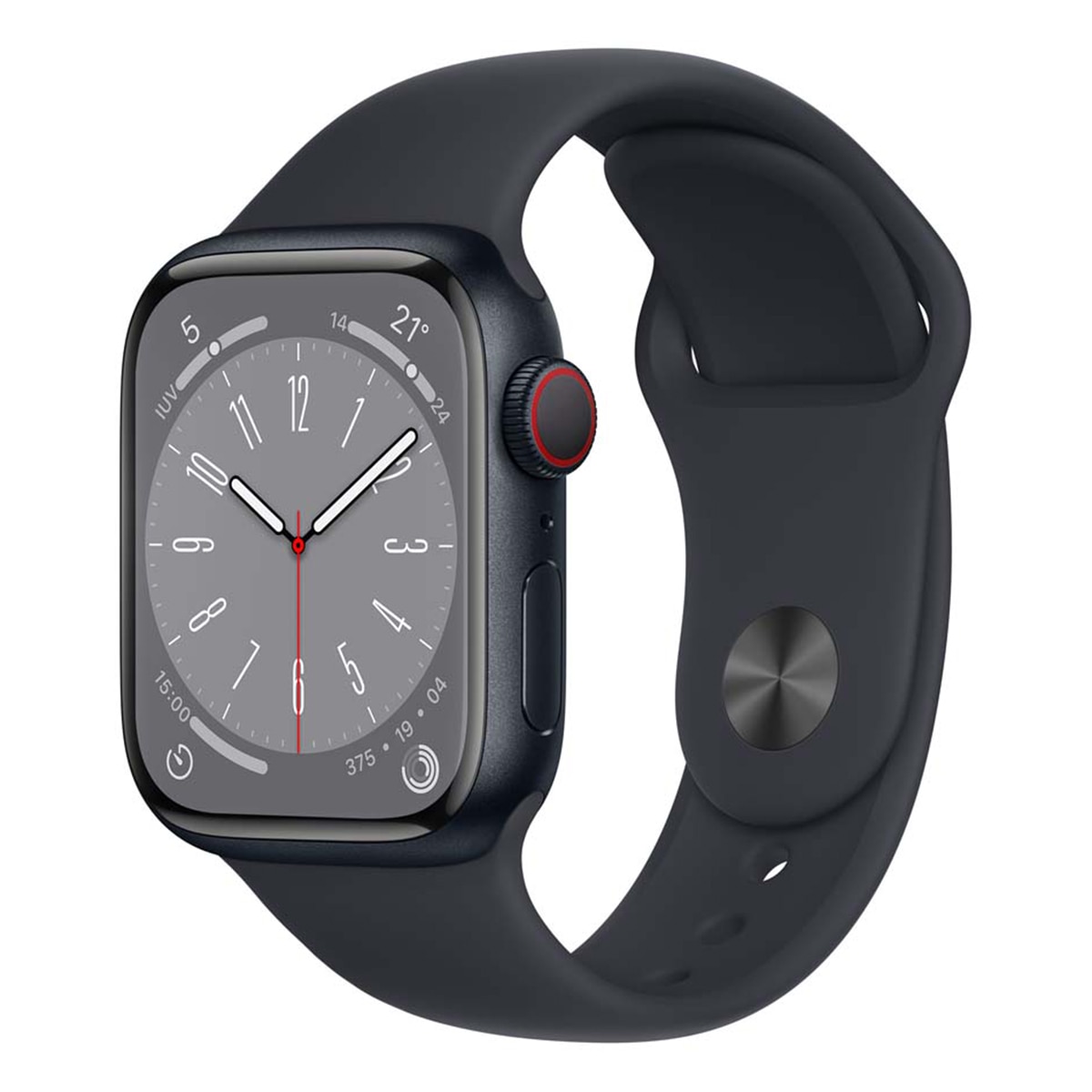Apple Watch Series 8 GPS 41mm con caja de aluminio y correa deportiva (Reacondicionado Grado A) - Medianoche · El… — oferta en El Corte Inglés
