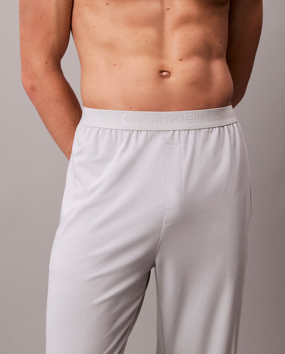 Calças de pijama Cinzento-claro-4