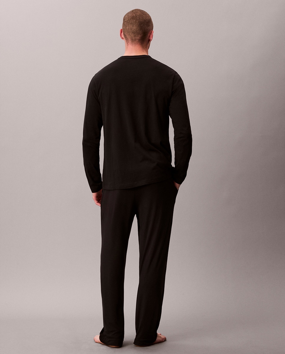 Pantalón de pijama largo - Calvin Klein - Negro Negro-2