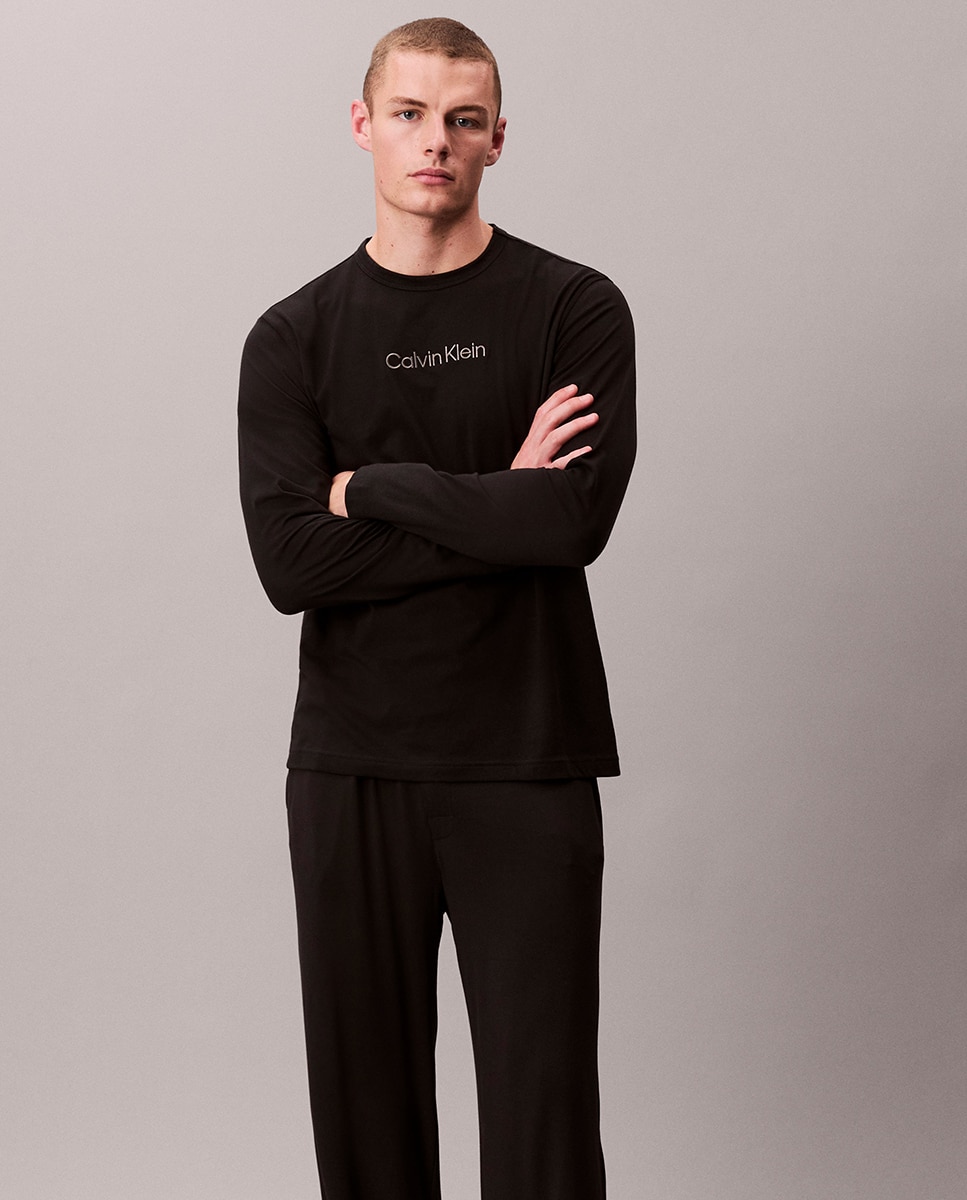 Pantalón de pijama largo - Calvin Klein - Negro Negro-3