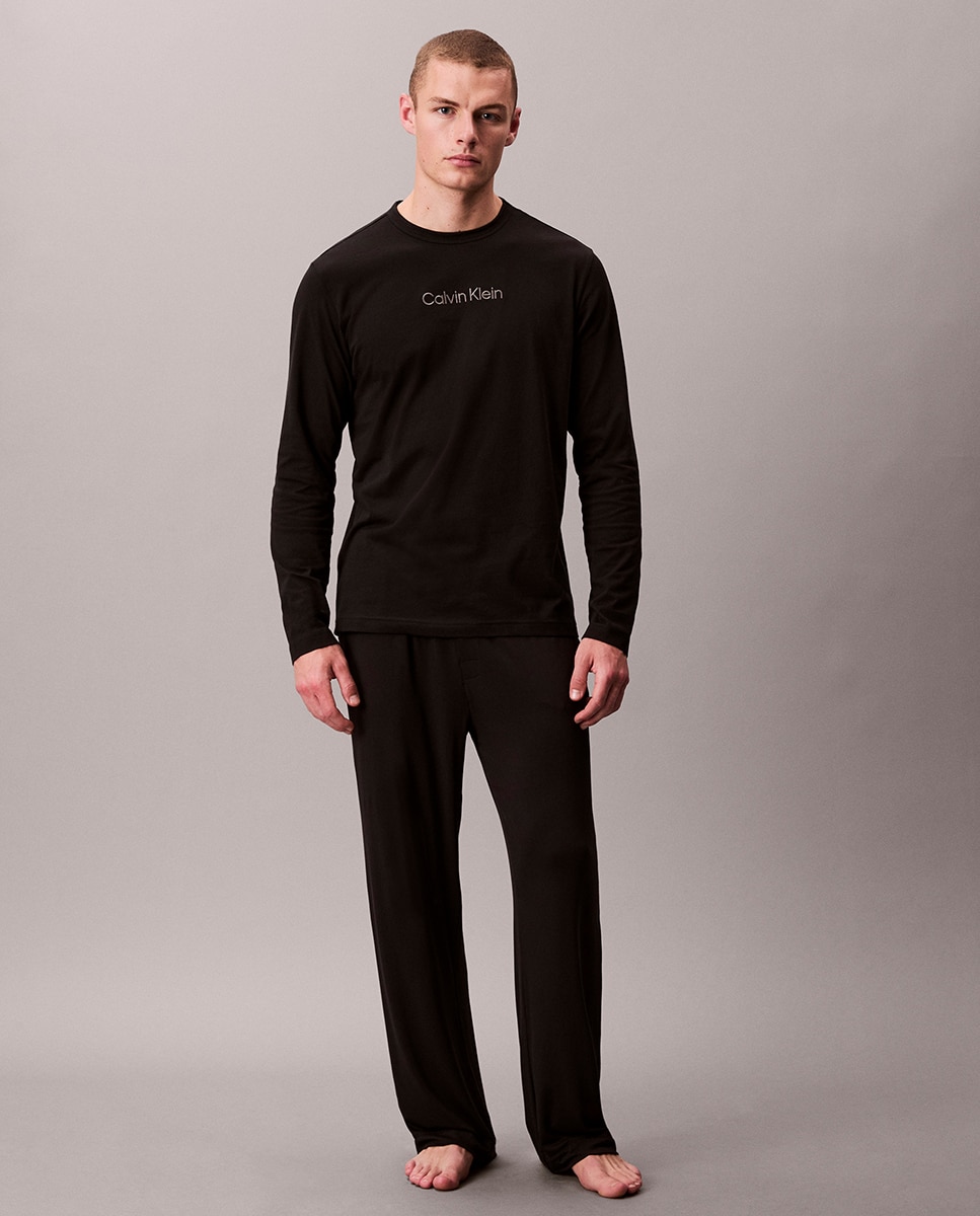Pantalón de pijama largo - Calvin Klein - Negro Negro-5