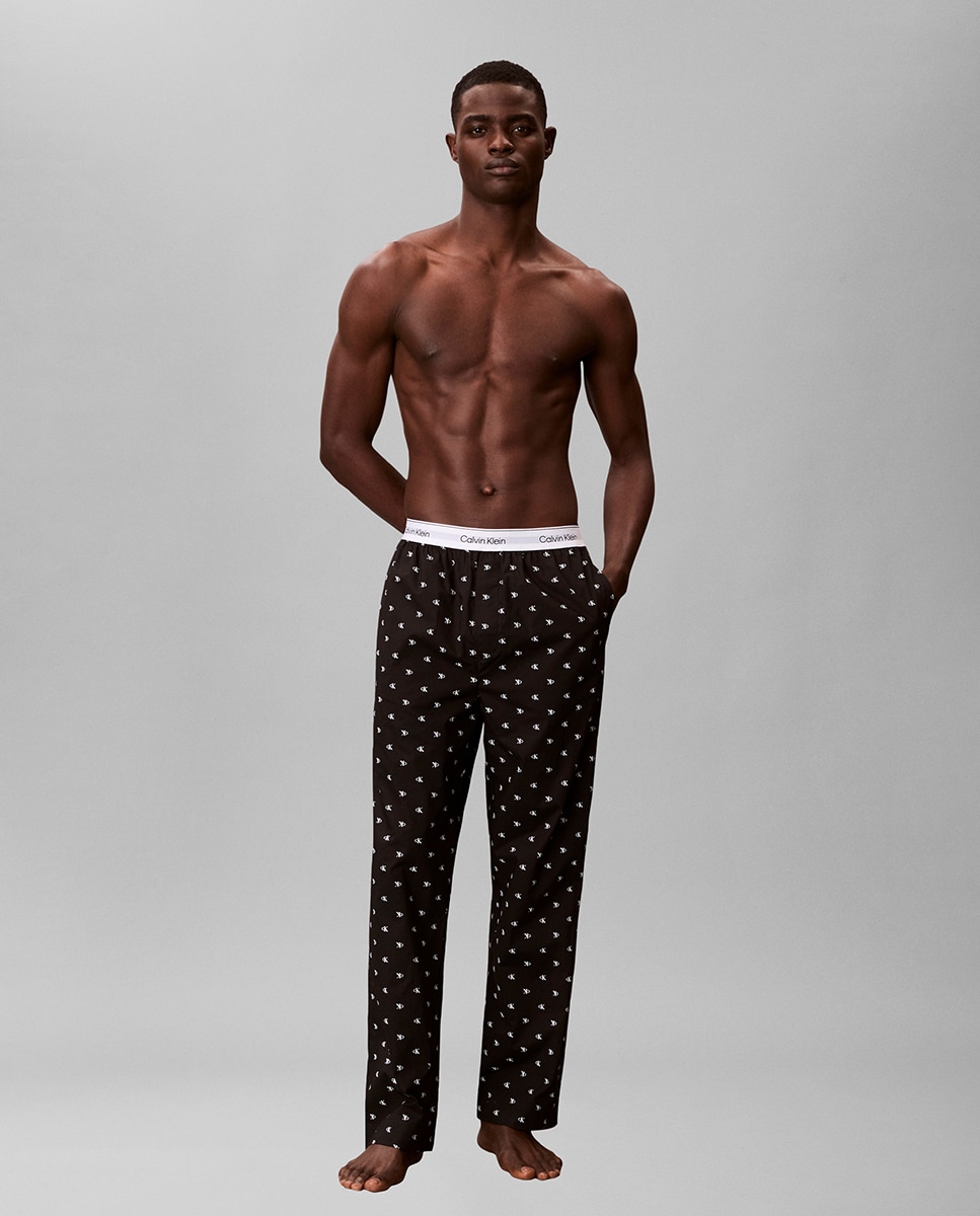 Imagen 0 de Pantalón largo de pijama Negro