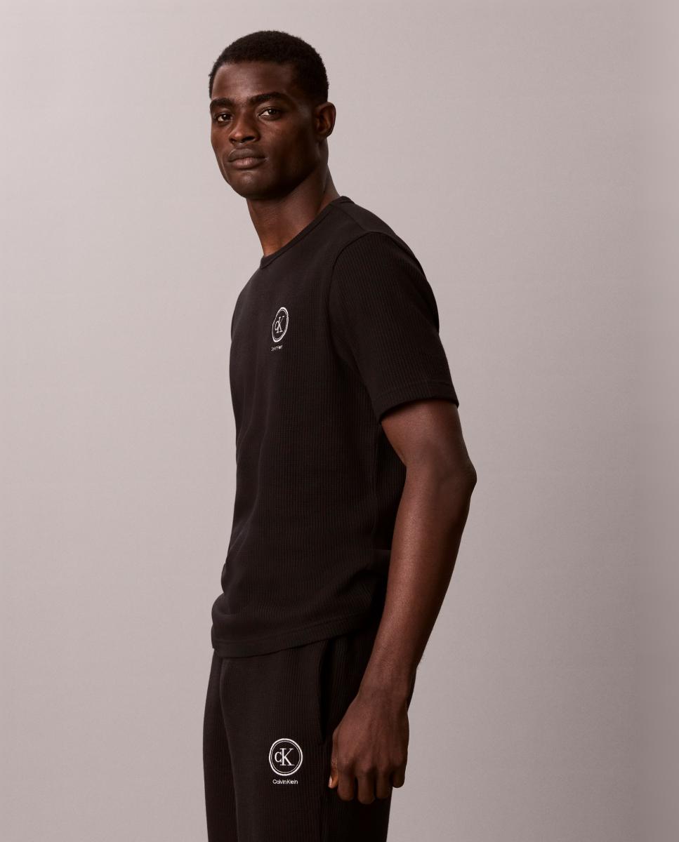 Pantalón jogger - Calvin Klein - Negro Negro-4