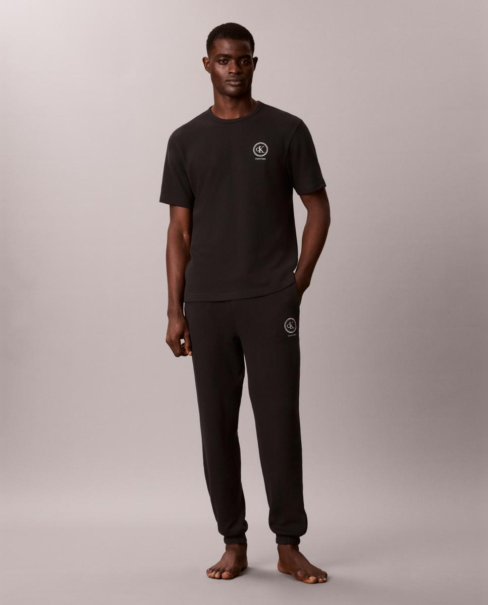 Pantalón jogger - Calvin Klein - Negro Negro-5