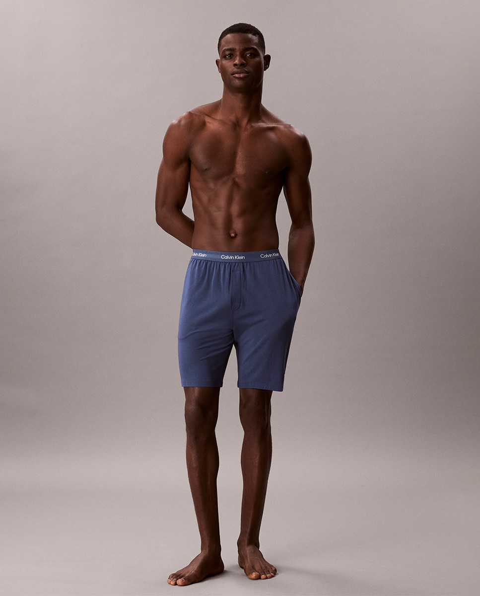 Pantalón corto de pijama - Calvin Klein - Gris oscuro Gris oscuro-1