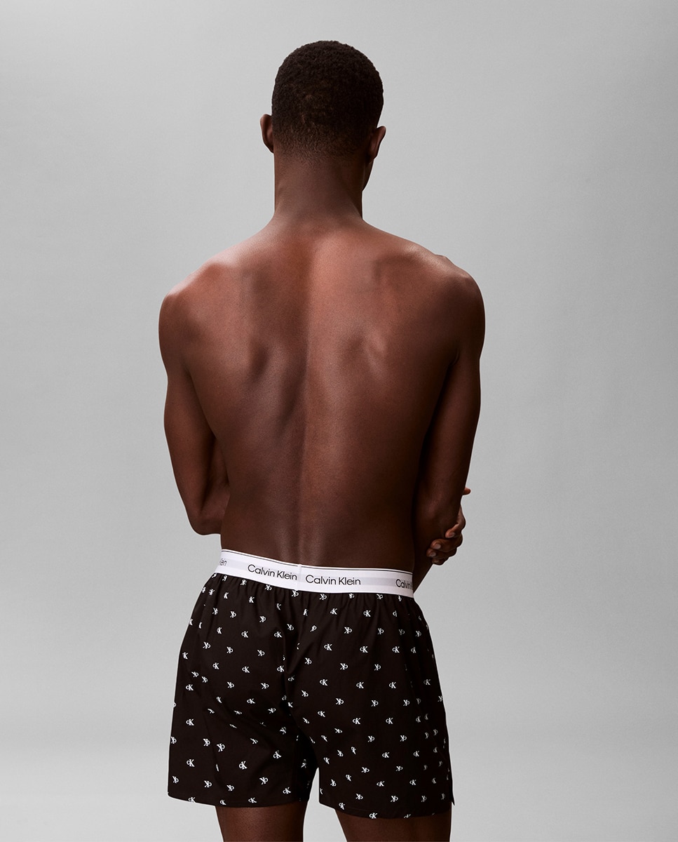 Pantalón corto de pijama - Calvin Klein - Negro Negro-2