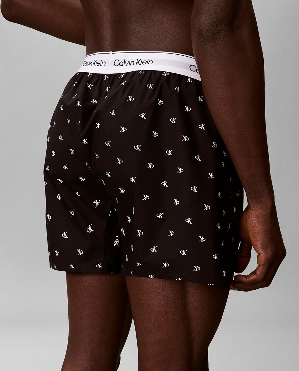 Pantalón corto de pijama - Calvin Klein - Negro Negro-3