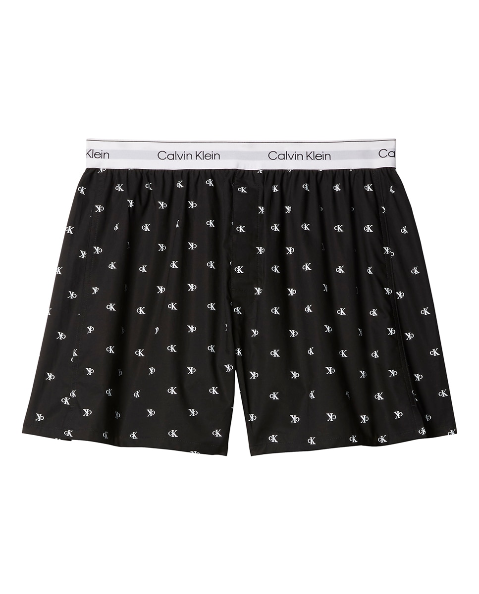 Pantalón corto de pijama - Calvin Klein - Negro Negro-5