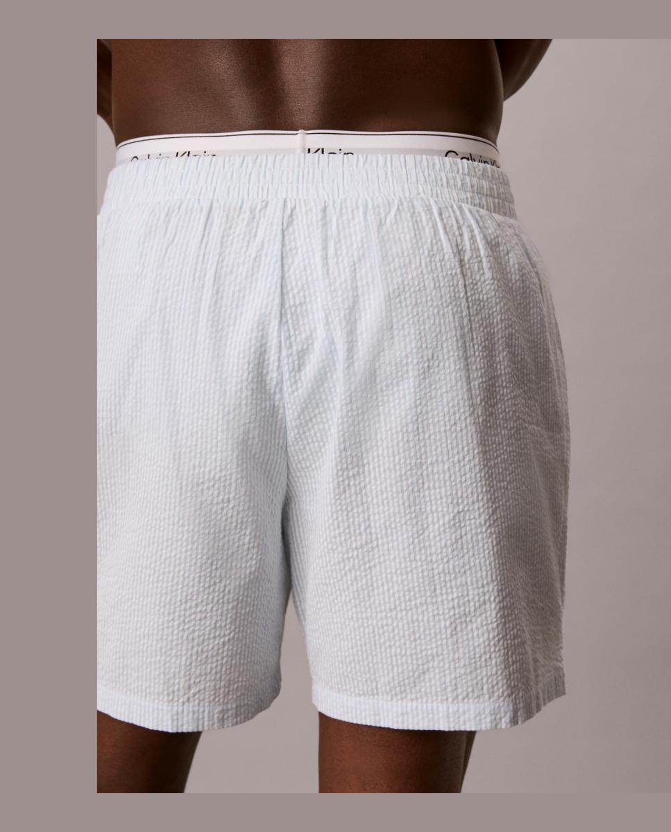 Calções de Pijama Azul-claro-5