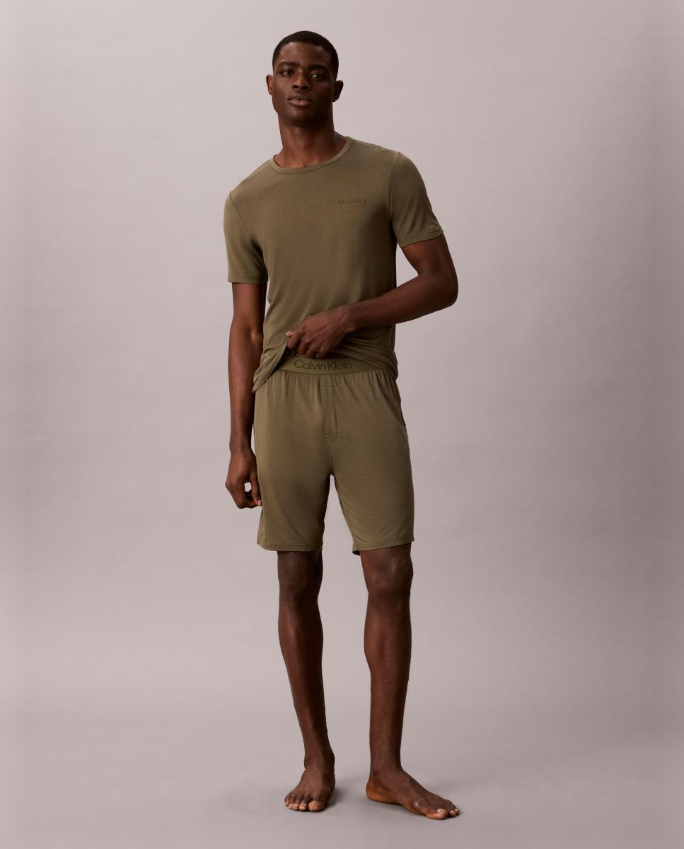 Imagen 0 de Pantalón de pijama corto Verde