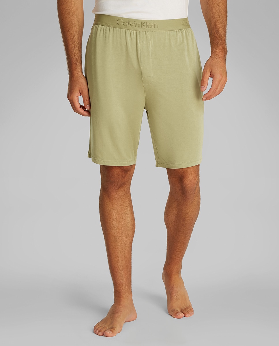 Pantalón corto de pijama - Calvin Klein - Verde militar Verde militar-1