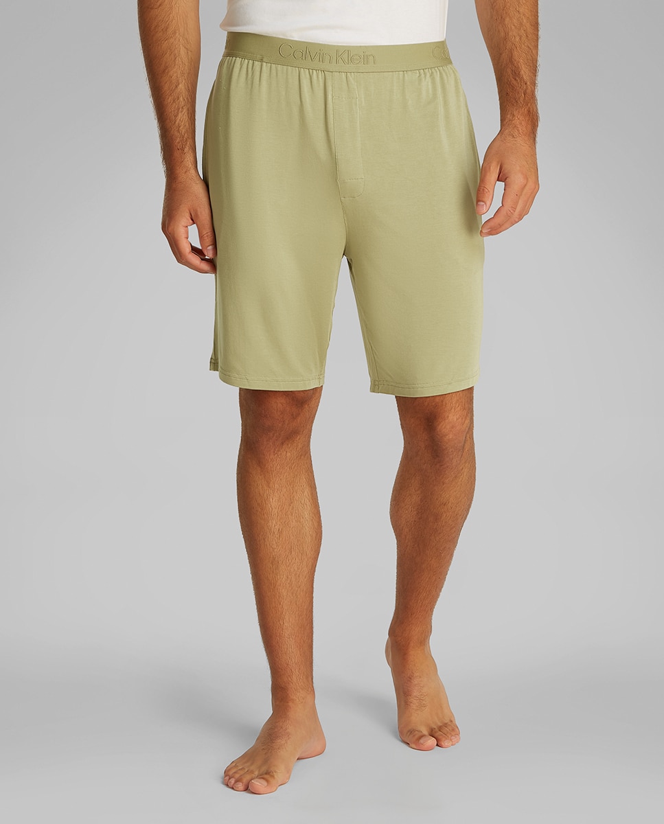 Pantalón corto de pijama - Calvin Klein - Verde militar Verde militar-2
