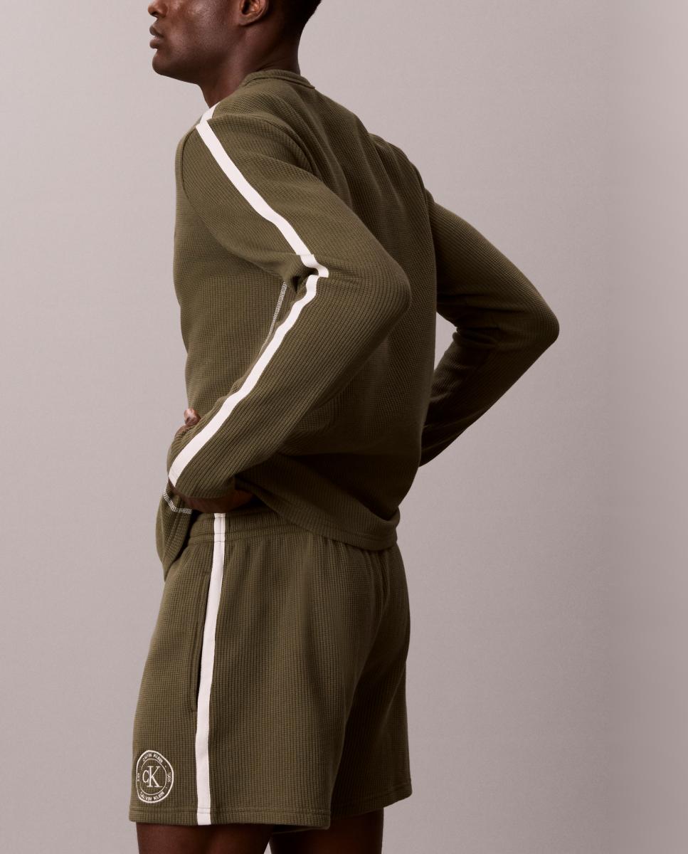 Pantalón corto - Calvin Klein - Verde Verde-4