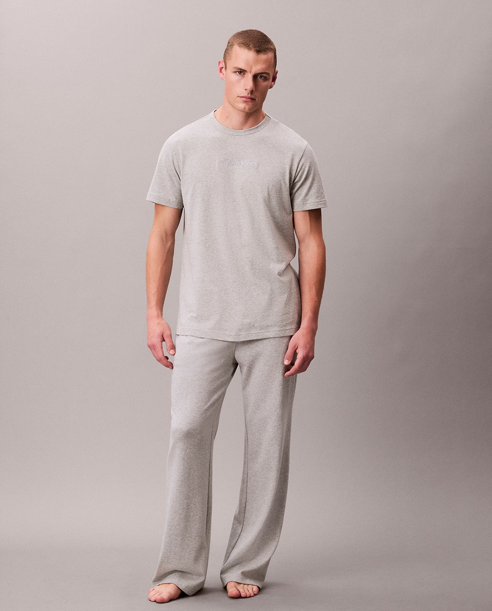 T-shirt de manga curta Cinzento-6