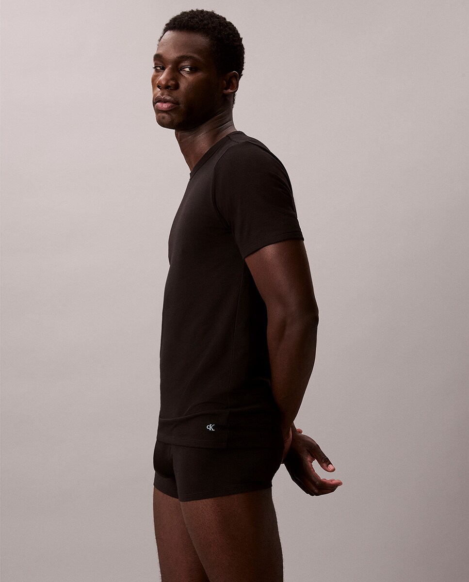 Pack de 3 T-shirts de Manga Curta Multicolor-3