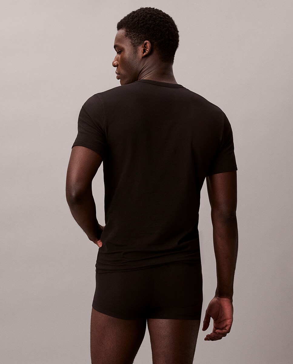 Pack de 3 T-shirts de Manga Curta Multicolor-5