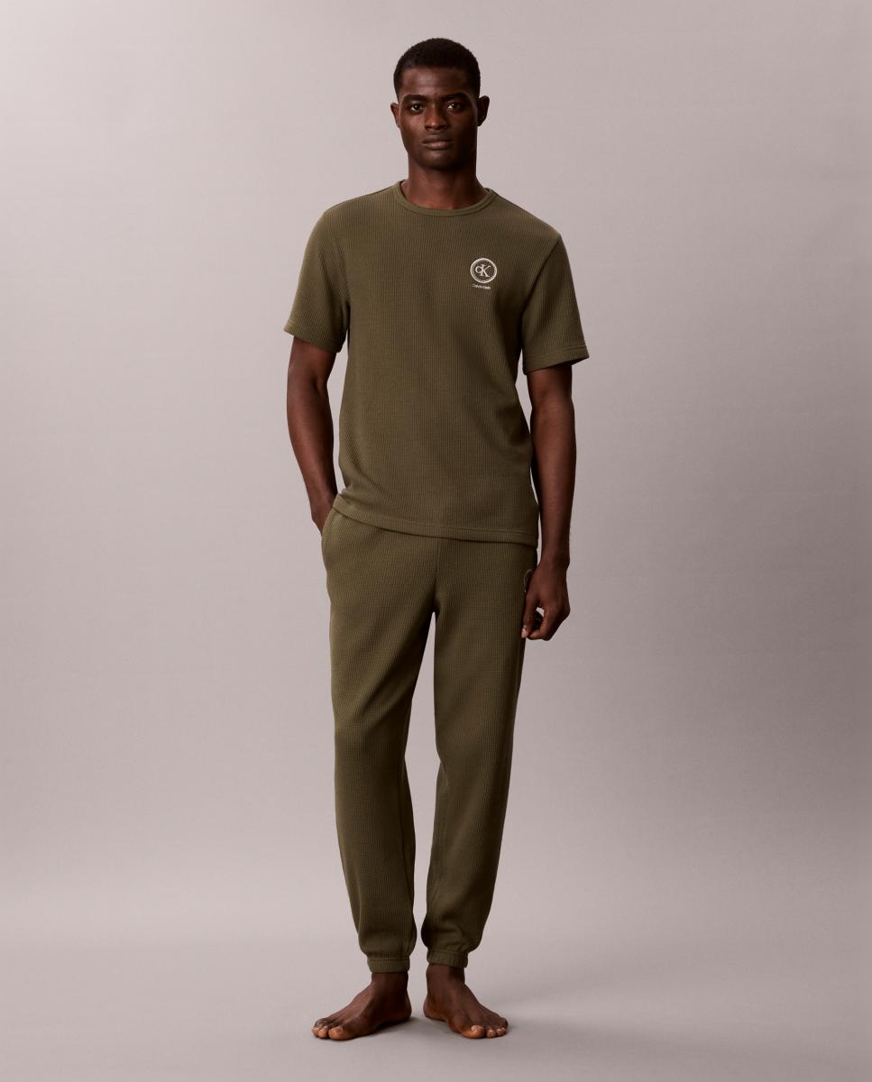 Camiseta de manga corta - Calvin Klein - Verde Verde-5