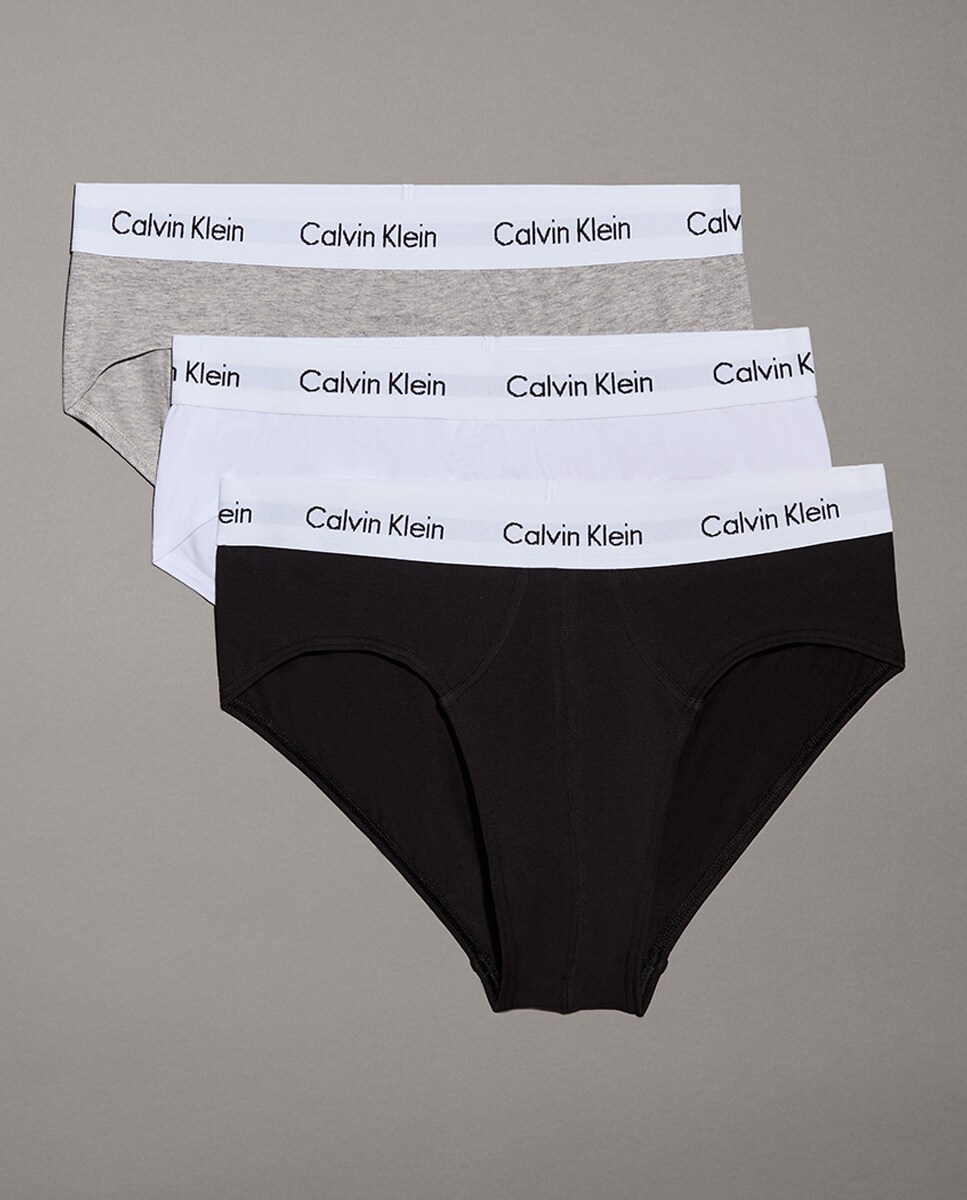 Pack tres slips de hombre Calvin Klein varios colores · Calvin