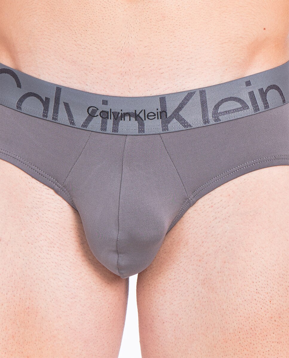 Slip liso Cinzento-3