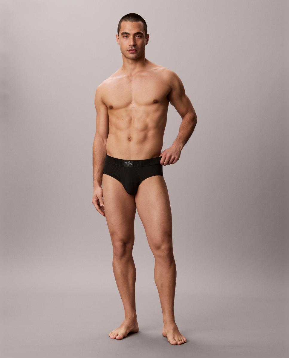 Slip individual - Calvin Klein - Negro Negro-5