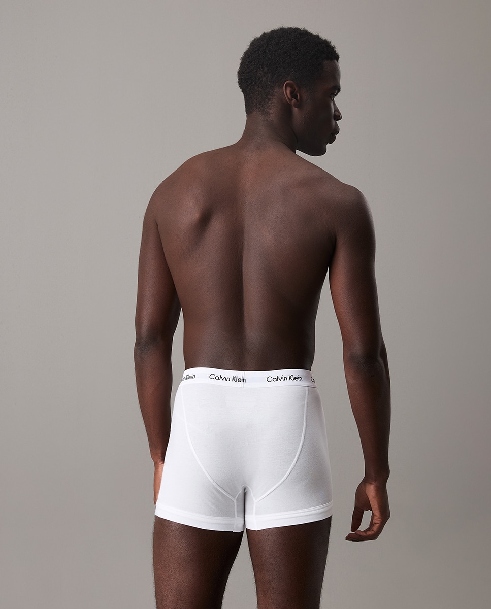 Pack de três boxers de malha de homem em várias cores Multicolor-2