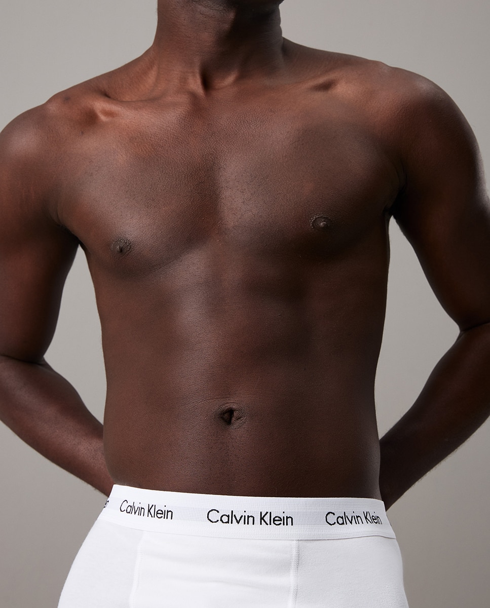 Pack de três boxers de malha de homem em várias cores Multicolor-3