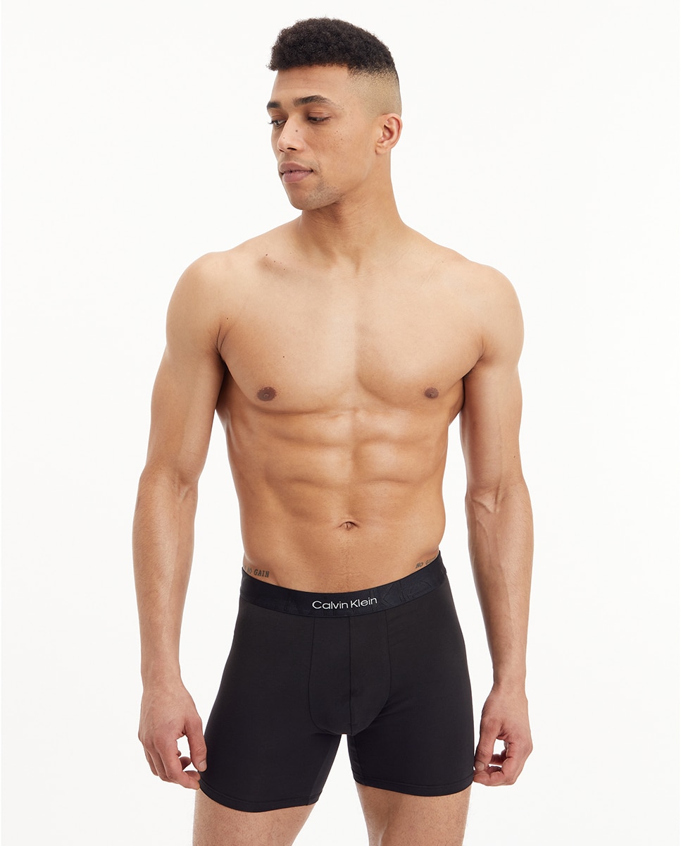 Boxers Compridos Preto-2