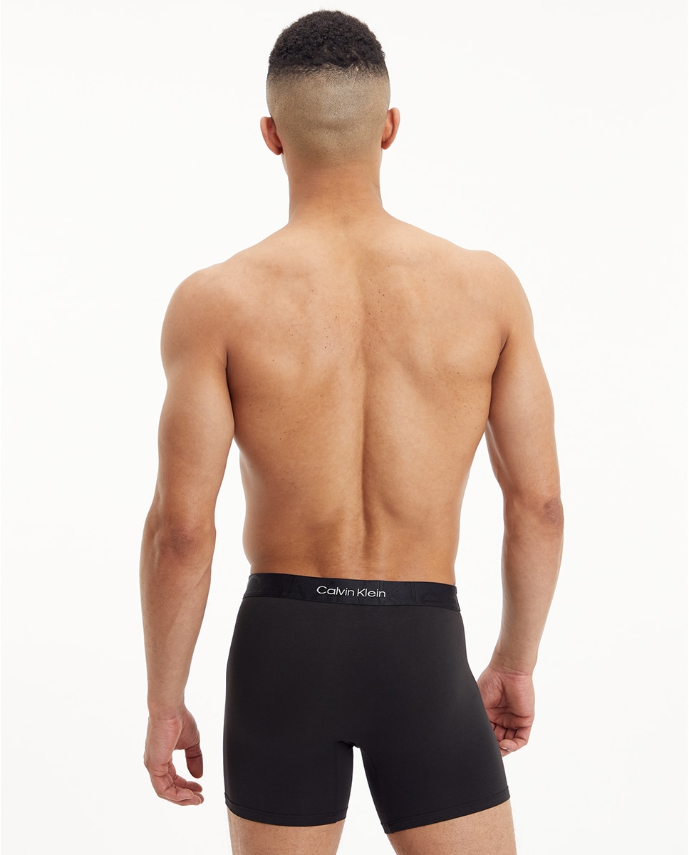 Boxers Compridos Preto-3