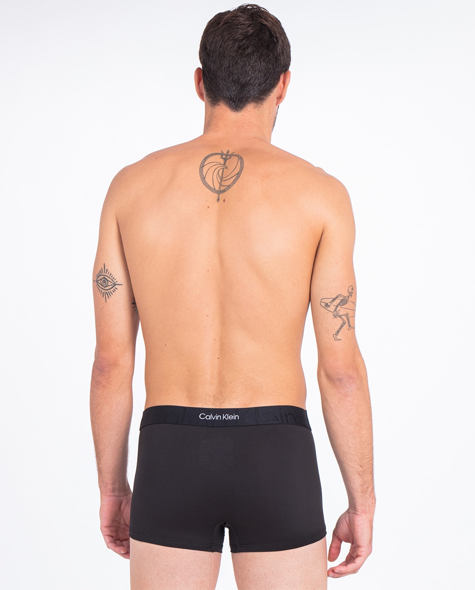 Boxers de Cintura Baixa Preto-2
