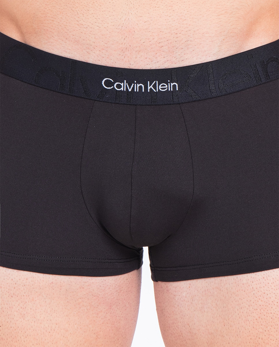 Boxers de Cintura Baixa Preto-3
