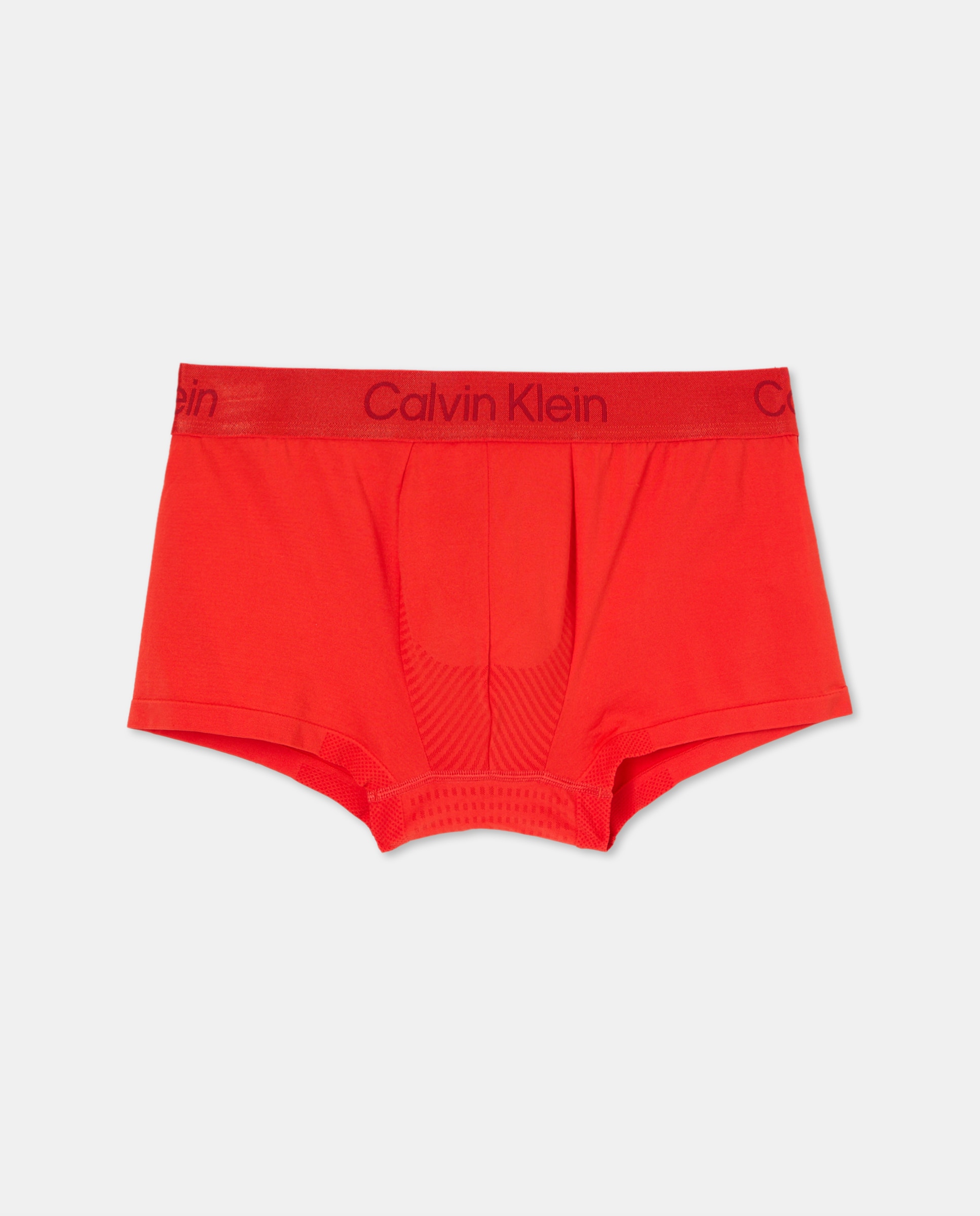 Bóxer ajustado de tiro bajo - Calvin Klein - Rojo Rojo-1