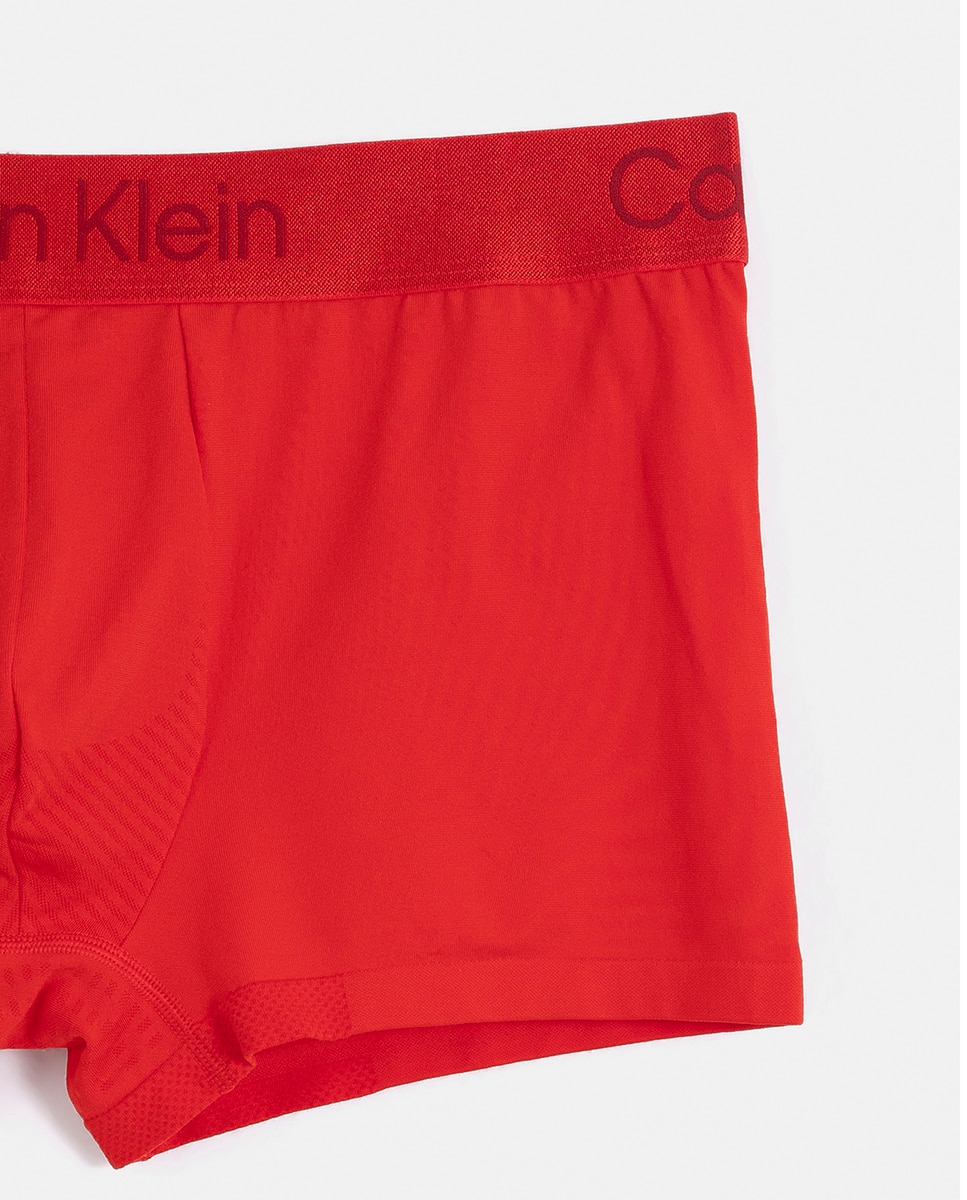 Bóxer ajustado de tiro bajo - Calvin Klein - Rojo Rojo-6