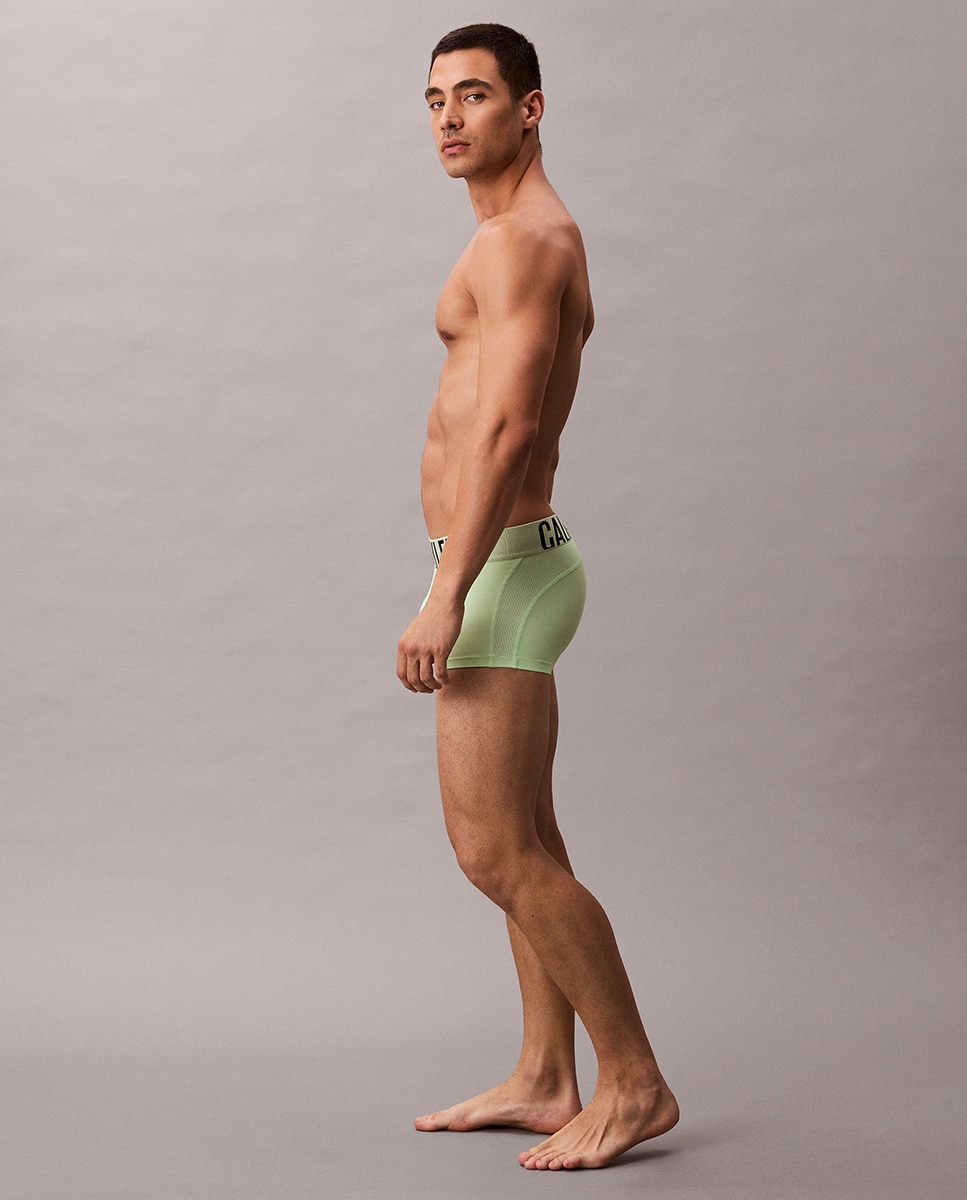 Boxers Curtos Individuais Verde-claro-6